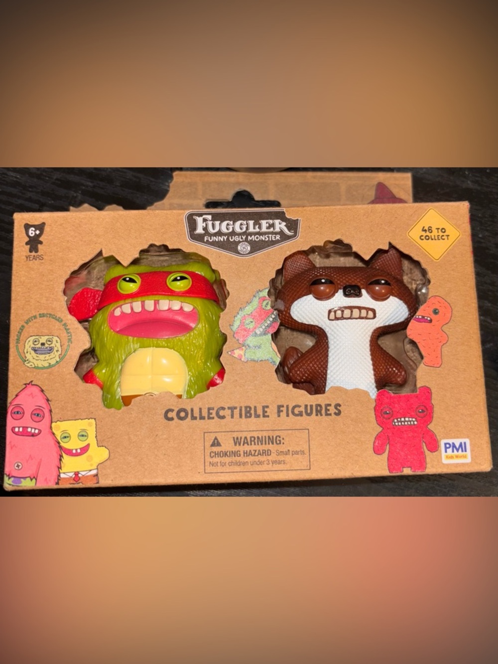 Viral Fuggler 2-Pack Action Figures Mcgoo Raphael & brown suspicious fox